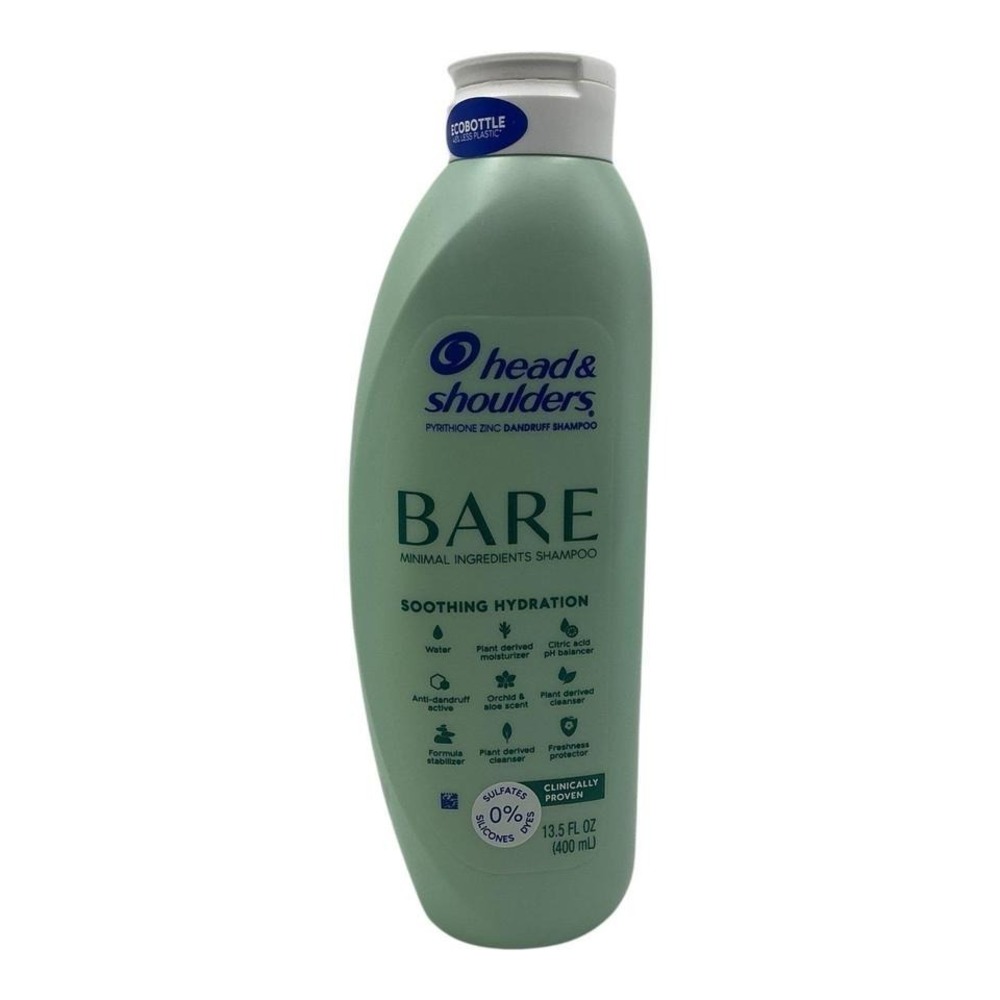 Head & Shoulders - Bare Shampoo‎ (13.5 oz) - Dandruff Soothing Hydration